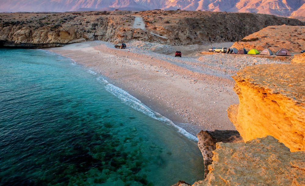 Pebble Beach, Tiwi, Oman