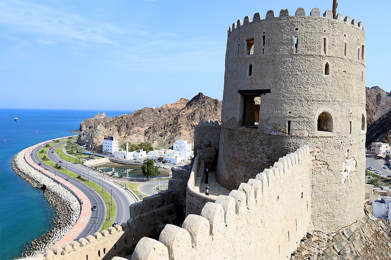 Matrah Fort & the corniche, Oman